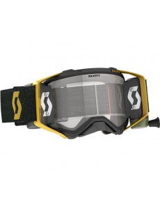 OCULOS SCOTT PROSPECT WFS - PRETO / DOURADO - LENTE CLARA 